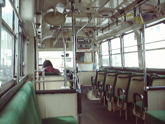 関東鉄道・路線バス車内